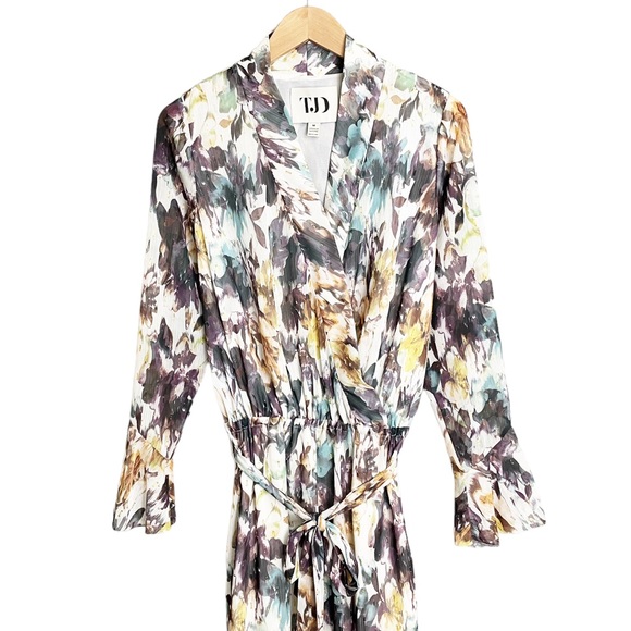 The Jetset Diaries TJD Carnaby Wrap Asymmetrical Dress - Picture 4 of 7